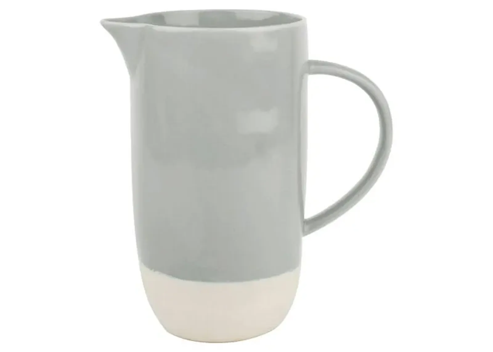 Shell Bisque Pitcher Gray - Canvas