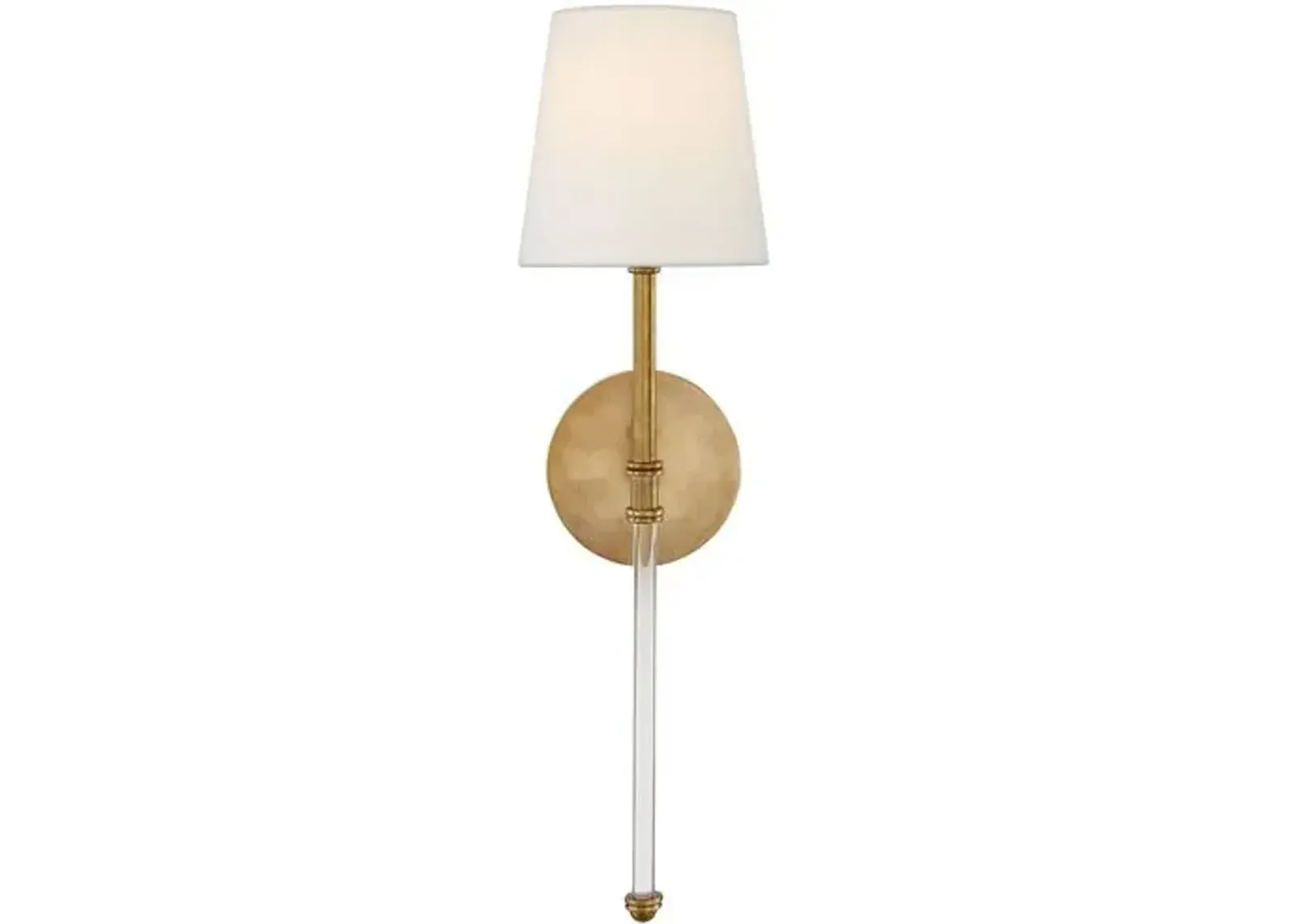 Visual Comfort - Camille Sconce - Antique Brass - Gold