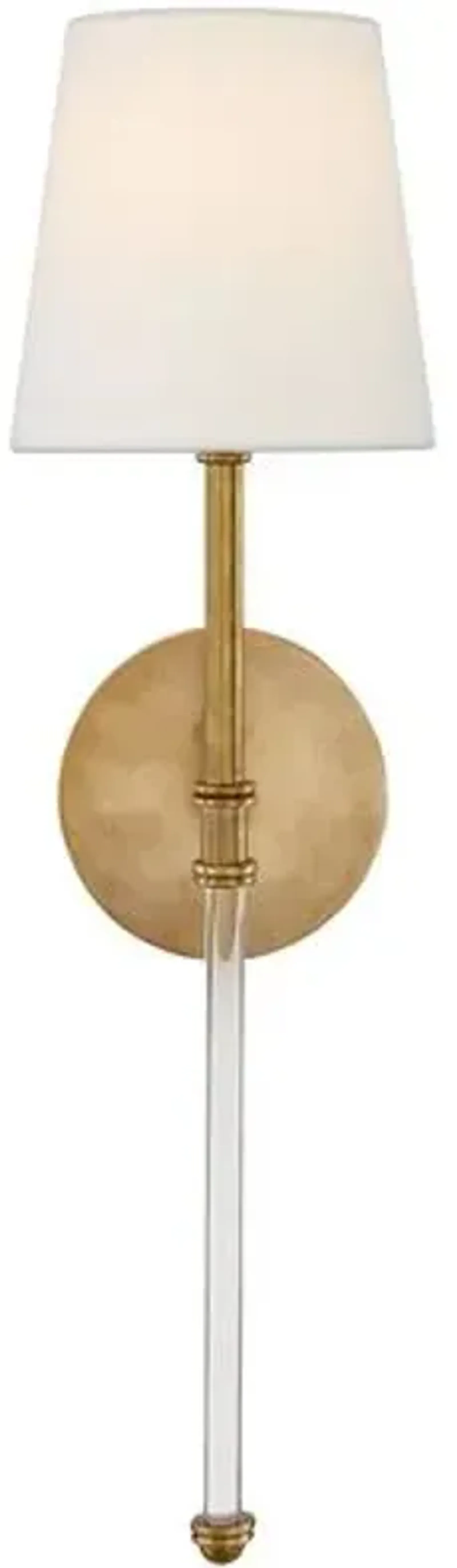 Visual Comfort - Camille Sconce - Antique Brass - Gold