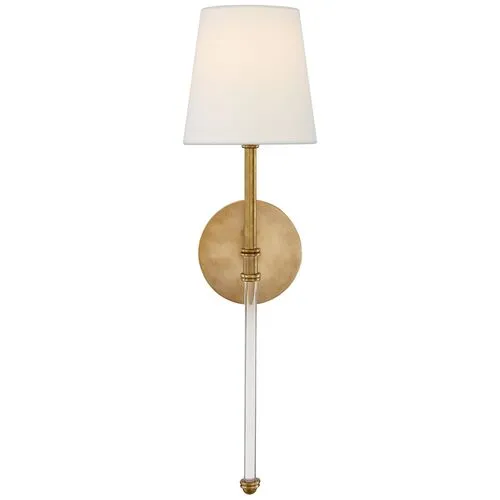 Visual Comfort - Camille Sconce - Antique Brass - Gold