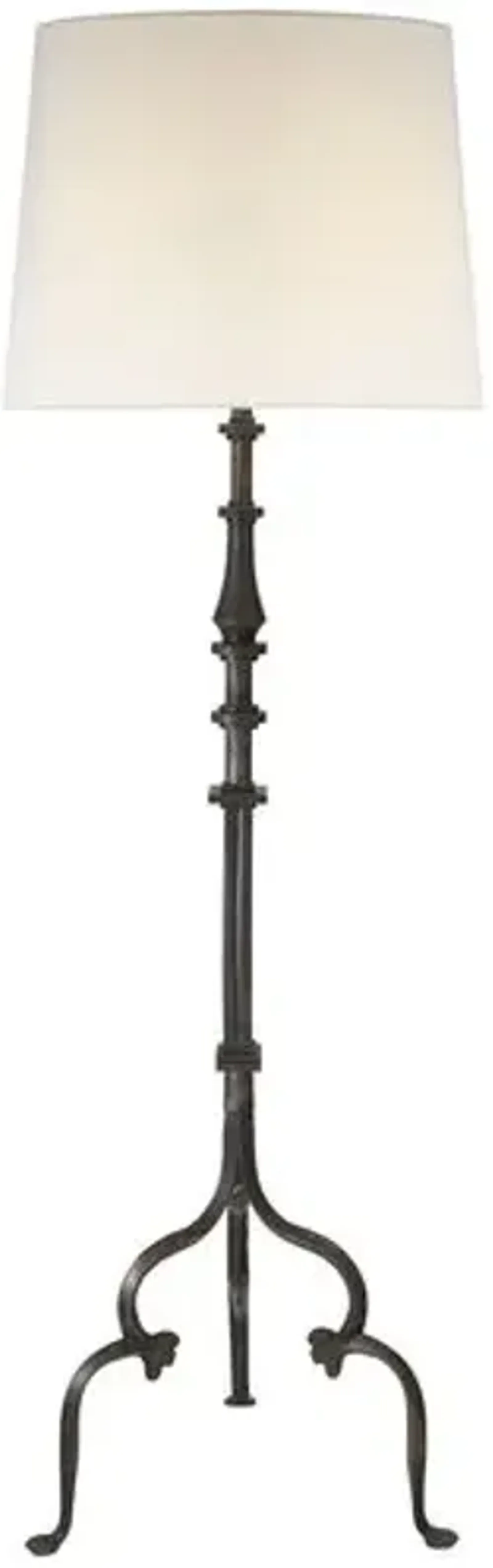 Visual Comfort - Madeleine Floor Lamp - Aged Iron