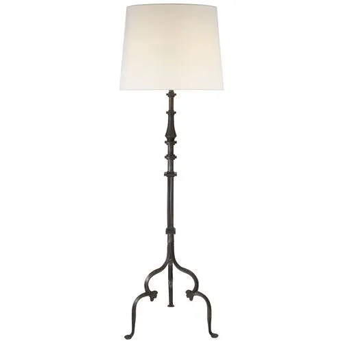 Visual Comfort - Madeleine Floor Lamp - Aged Iron