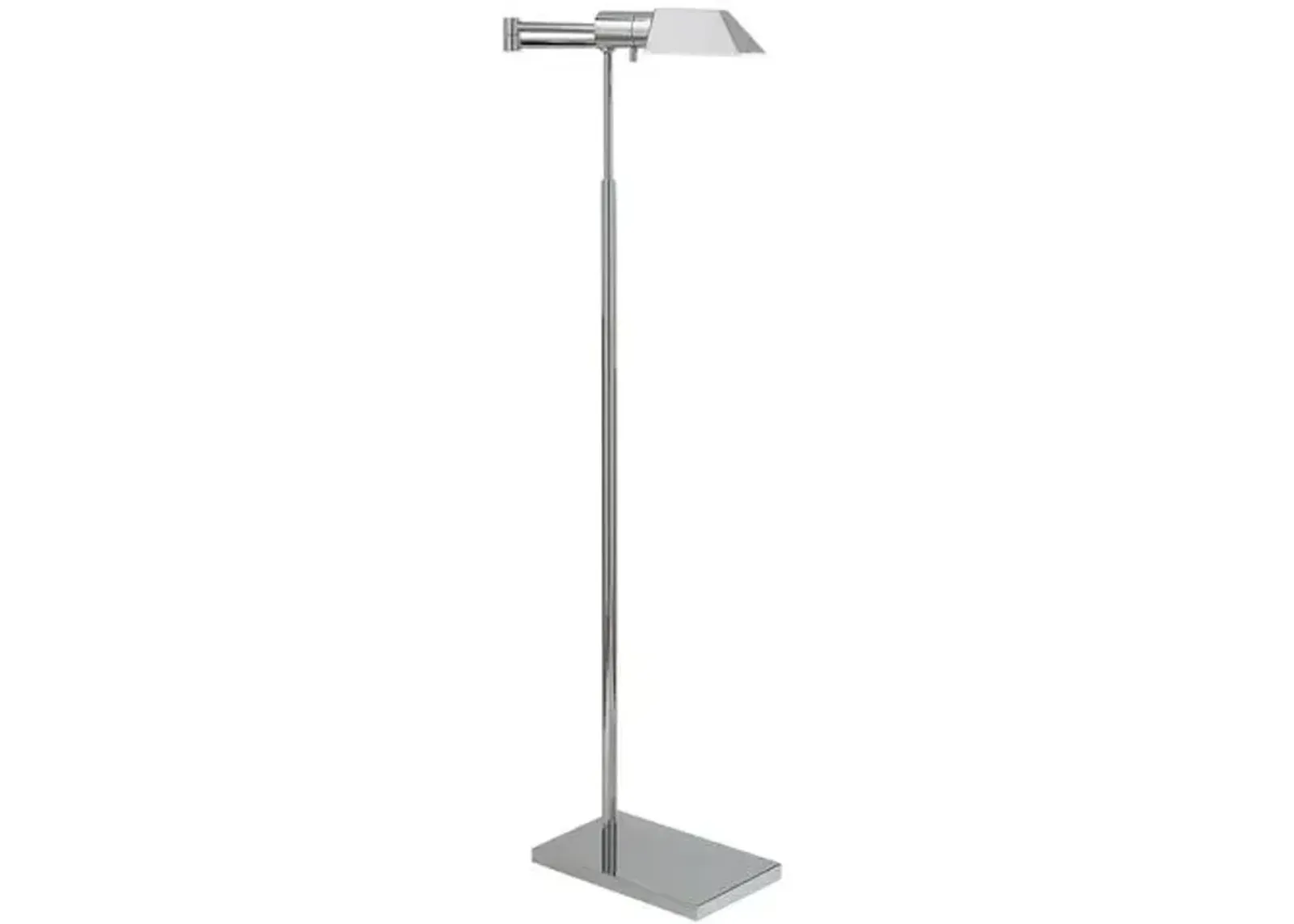 Visual Comfort - Studio Swing Arm Floor Lamp - Polished Nickel