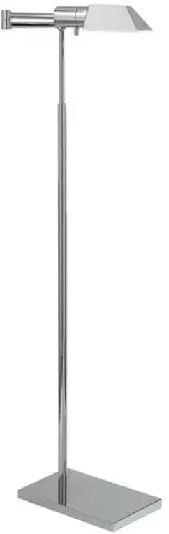 Visual Comfort - Studio Swing Arm Floor Lamp - Polished Nickel