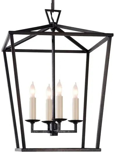 Darlana Lantern, Aged Iron