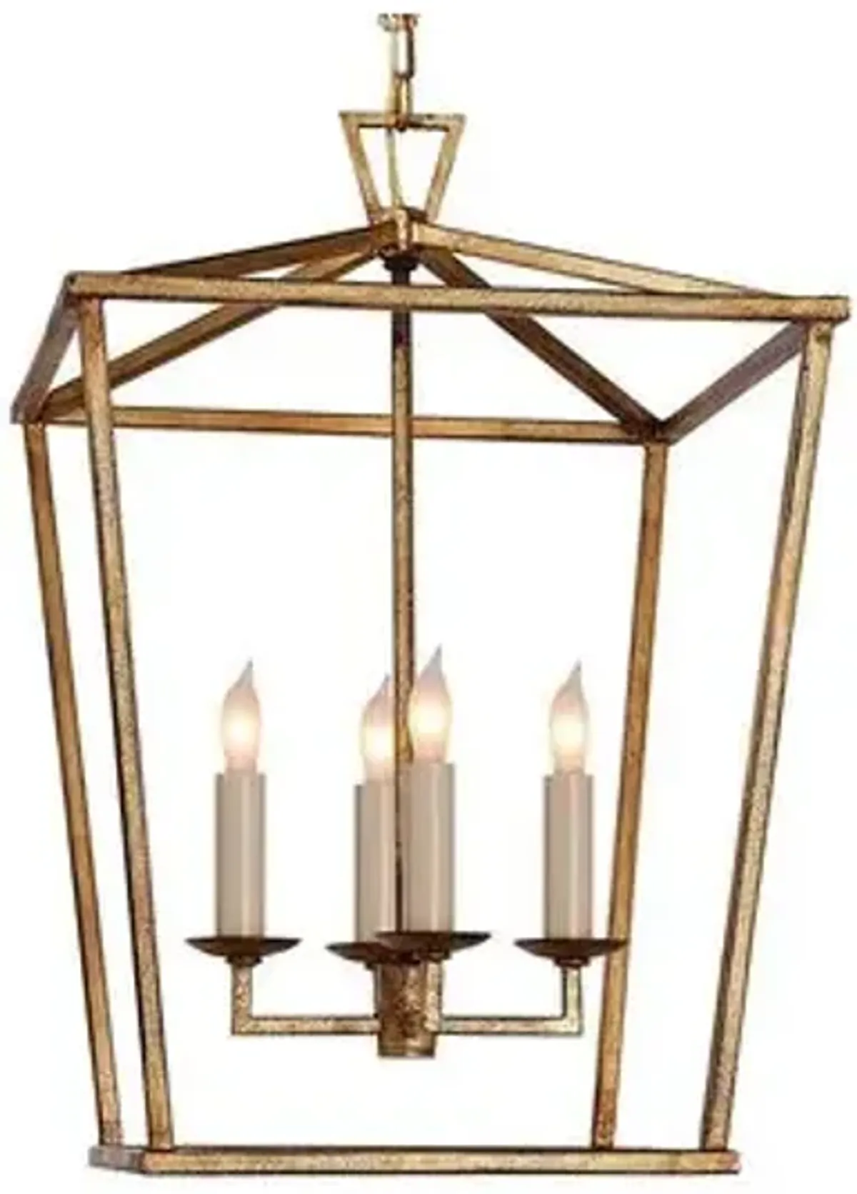 Visual Comfort - Darlana Lantern - Gilded Iron - Gold