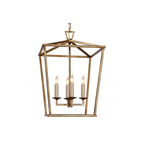 Visual Comfort - Darlana Lantern - Gilded Iron - Gold