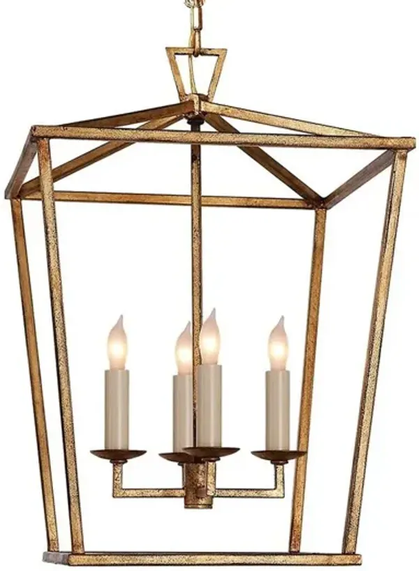 Visual Comfort - Darlana Lantern - Gilded Iron - Gold