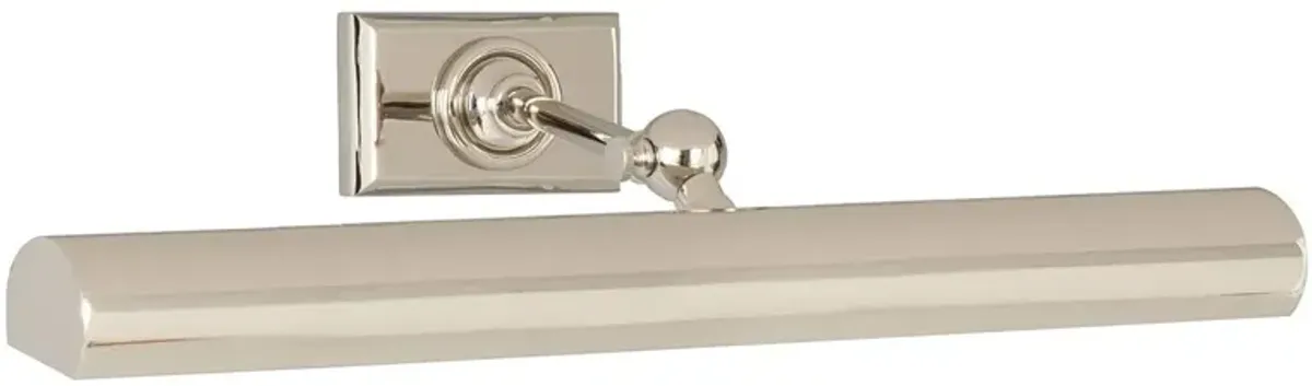 Visual Comfort - Cabinet Maker's 18" Picture Light - Polished Nickel - Silver