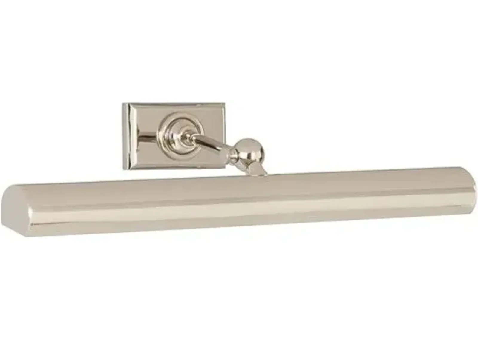 Visual Comfort - Cabinet Maker's 18" Picture Light - Polished Nickel - Silver