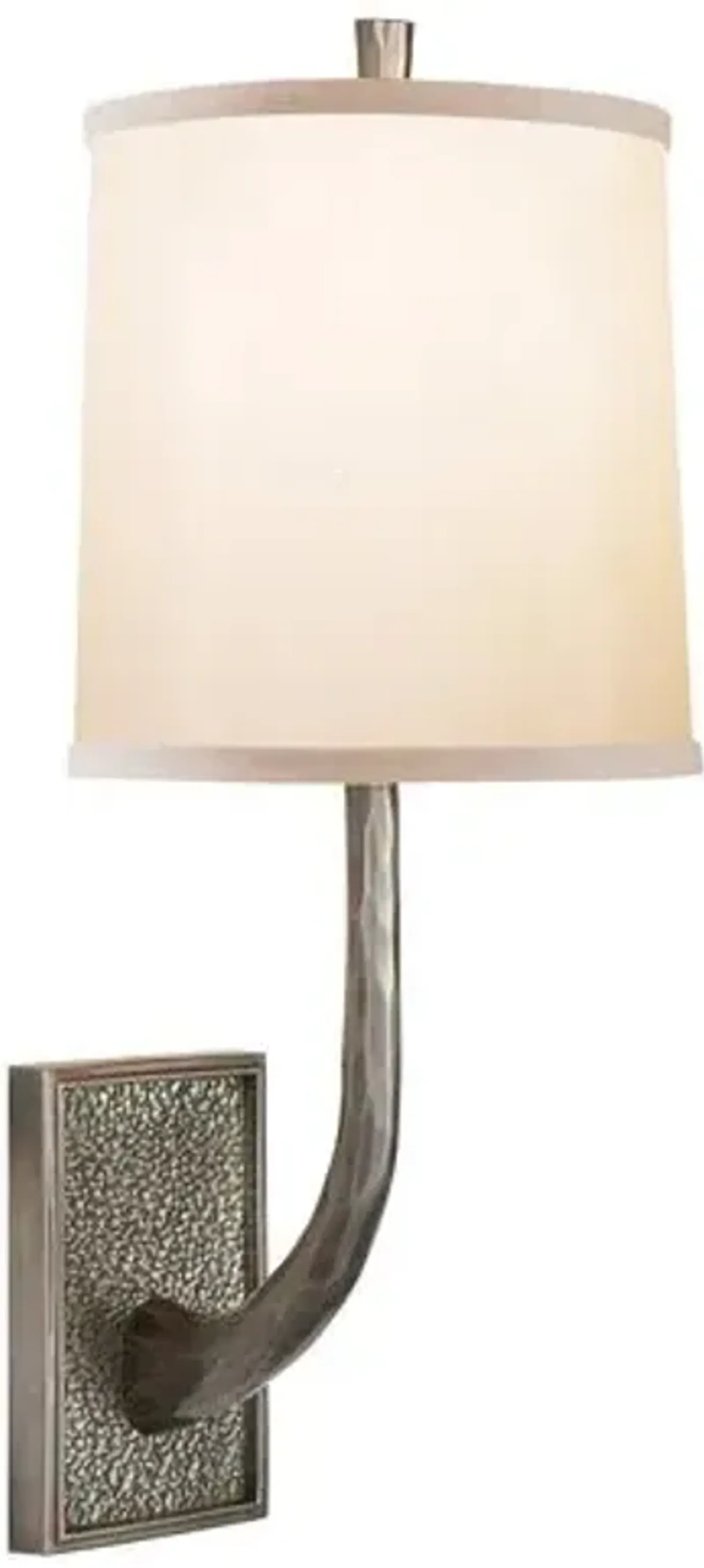 Visual Comfort - Lyric Branch Sconce - Pewter - Ivory