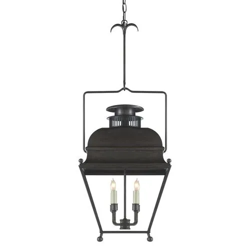 Visual Comfort - Holborn Lantern - Aged Iron - Black