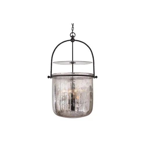 Visual Comfort - Lorford Bell Lantern - Aged Iron - Black