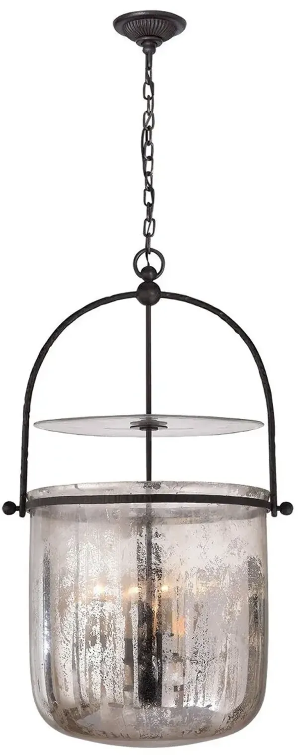 Visual Comfort - Lorford Bell Lantern - Aged Iron - Black