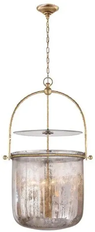 Visual Comfort - Lorford Bell Lantern - Gilded Iron - Gold