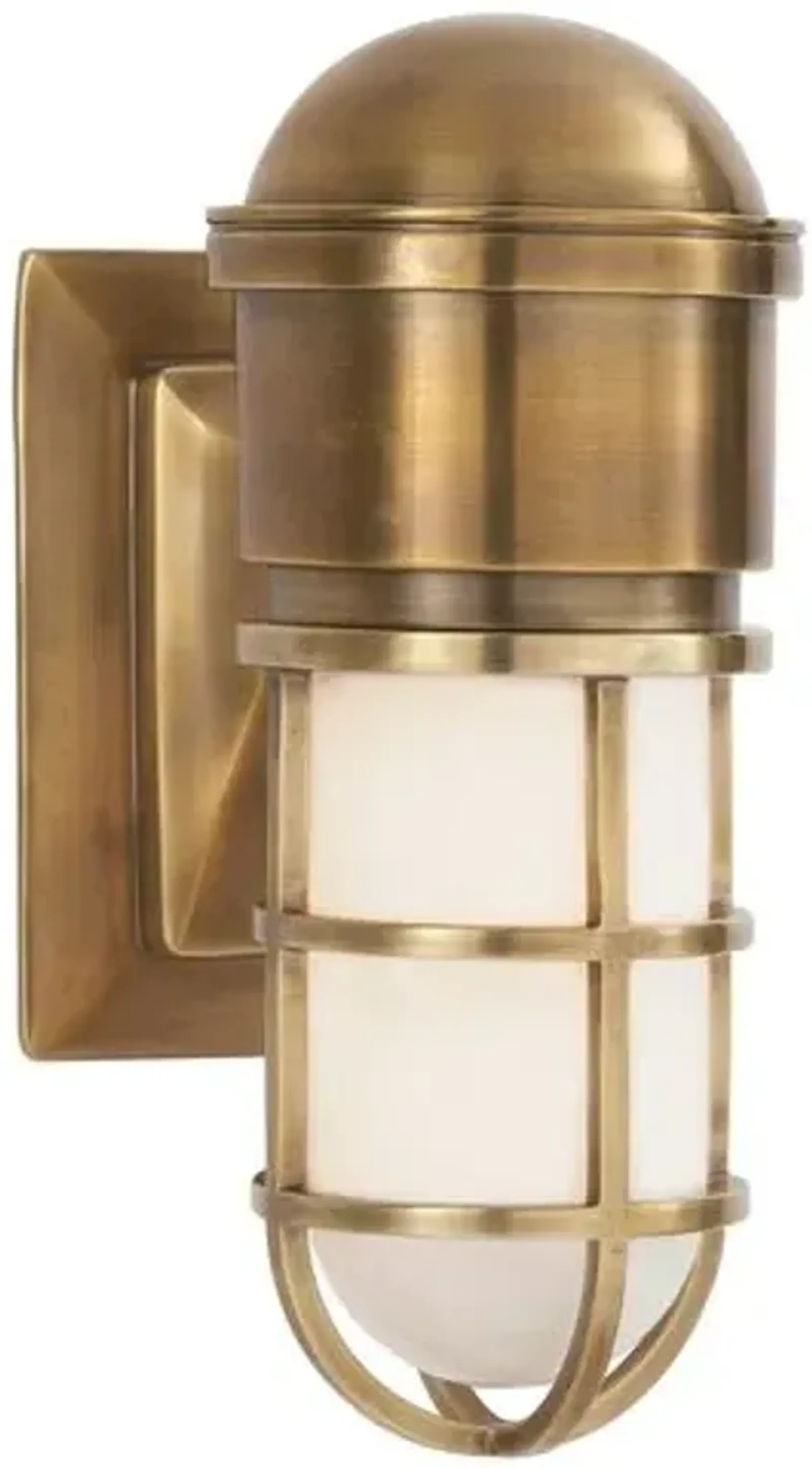 Visual Comfort - Marine Wall Light - Antique Brass - Gold