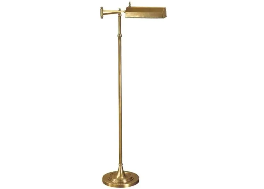 Visual Comfort - Dorchester Floor Lamp - Antiqued Brass