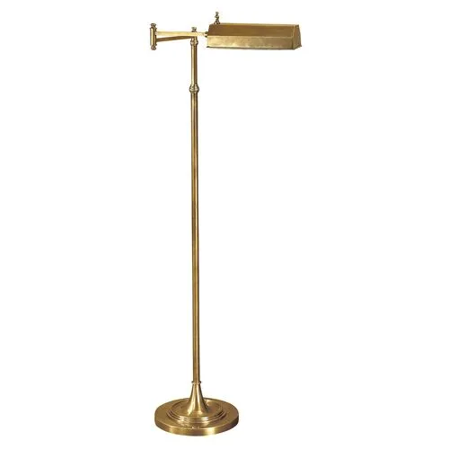 Visual Comfort - Dorchester Floor Lamp - Antiqued Brass