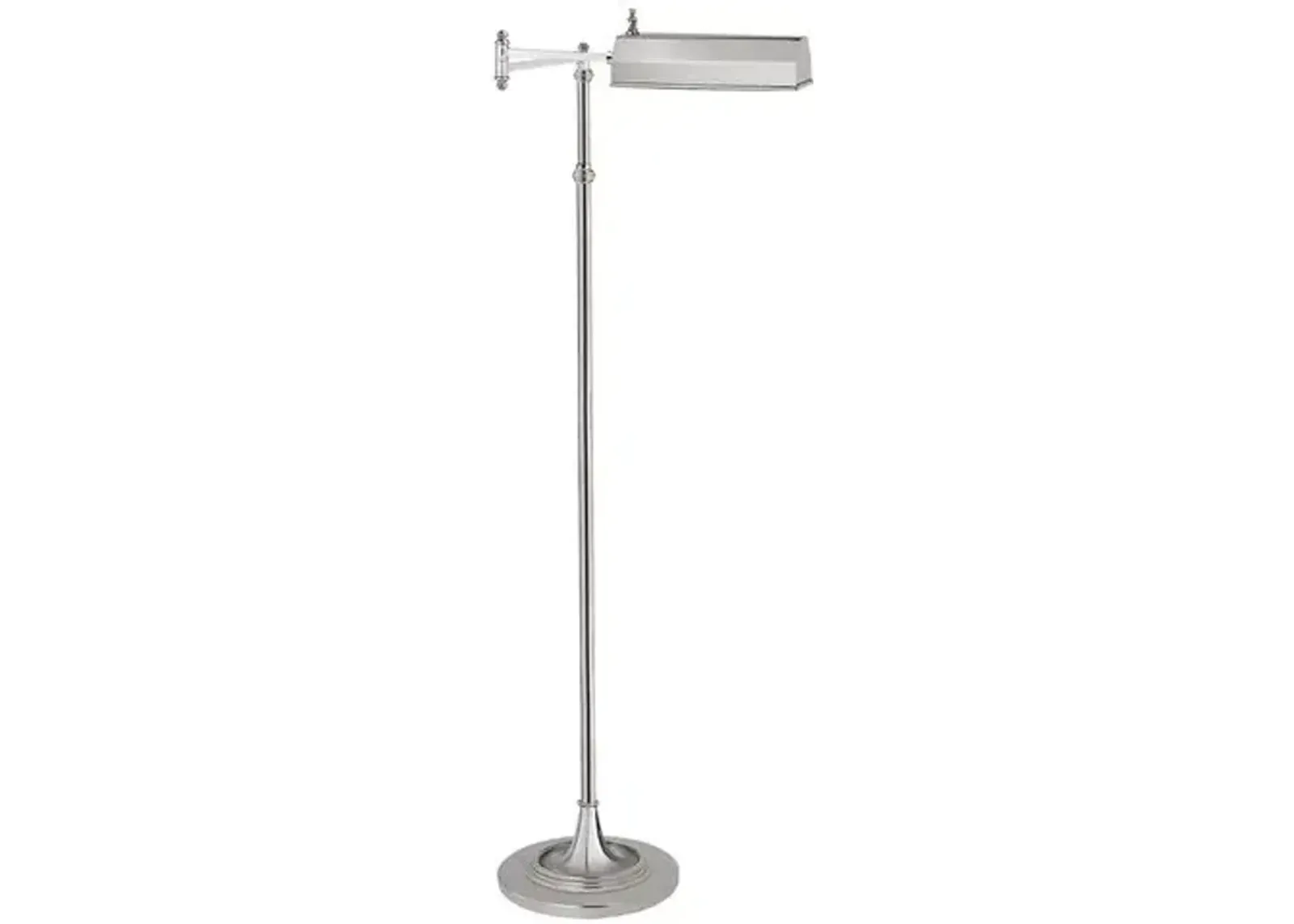 Visual Comfort - Dorchester Floor Lamp - Polished Nickel