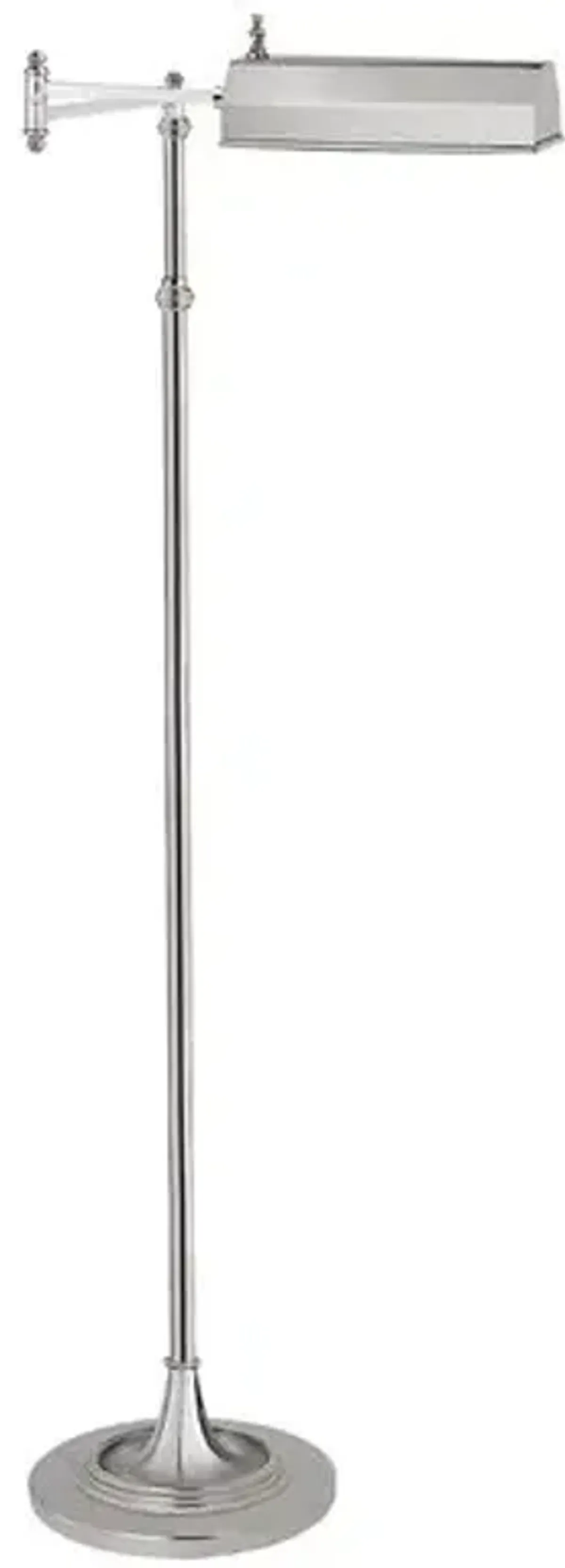 Visual Comfort - Dorchester Floor Lamp - Polished Nickel