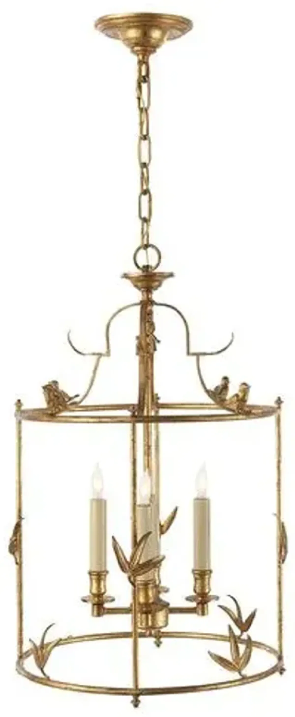 Visual Comfort - Diego Lantern - Gilded Iron - Gold