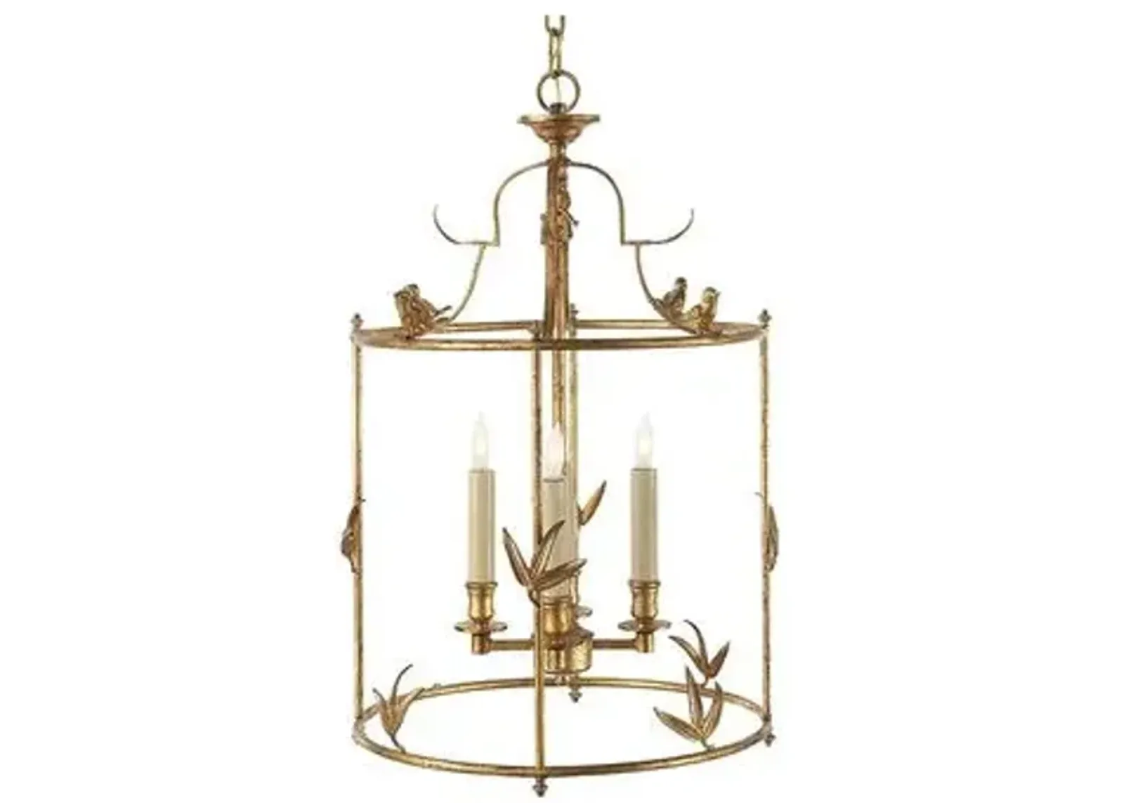 Visual Comfort - Diego Lantern - Gilded Iron - Gold