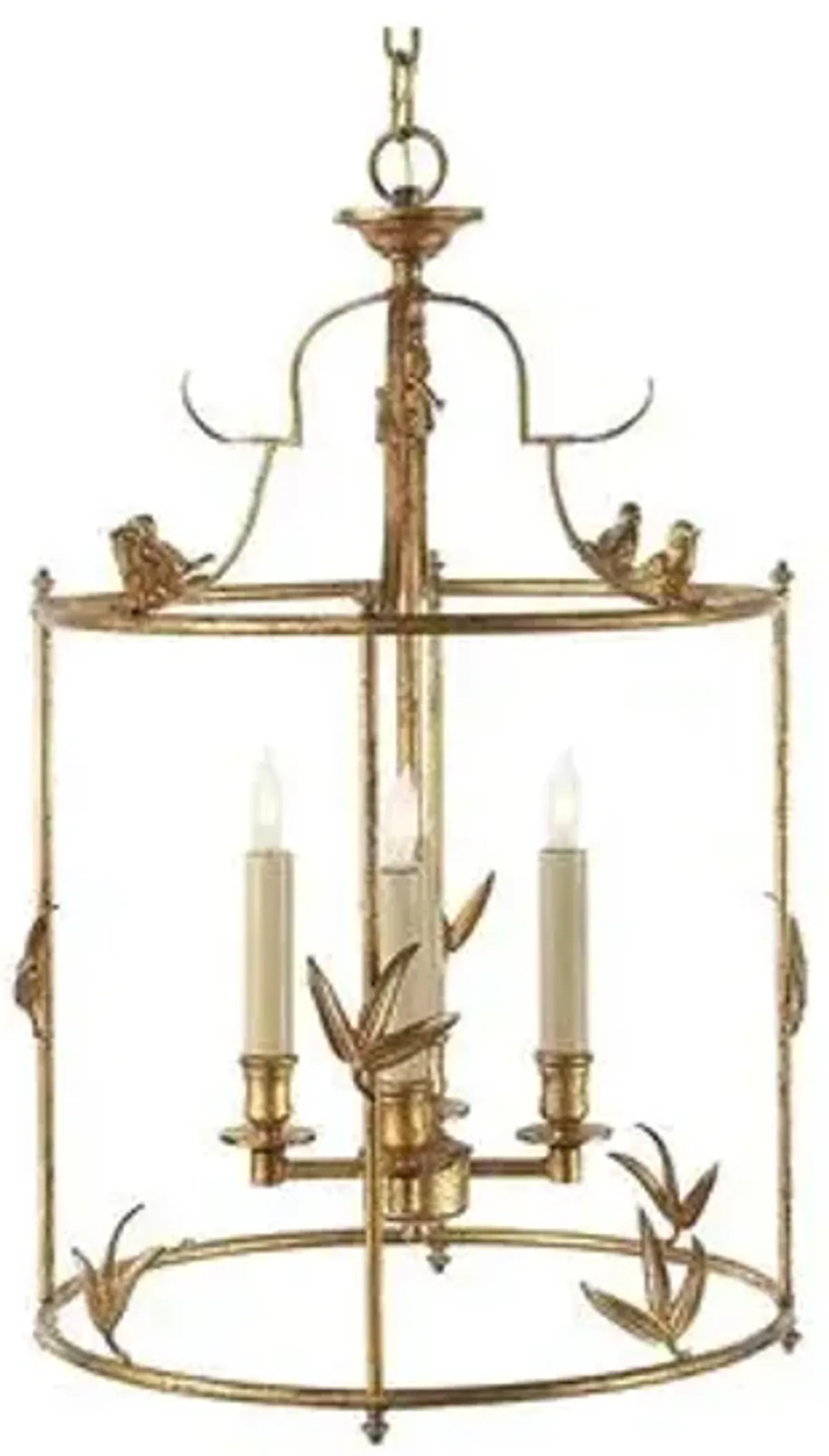 Visual Comfort - Diego Lantern - Gilded Iron - Gold