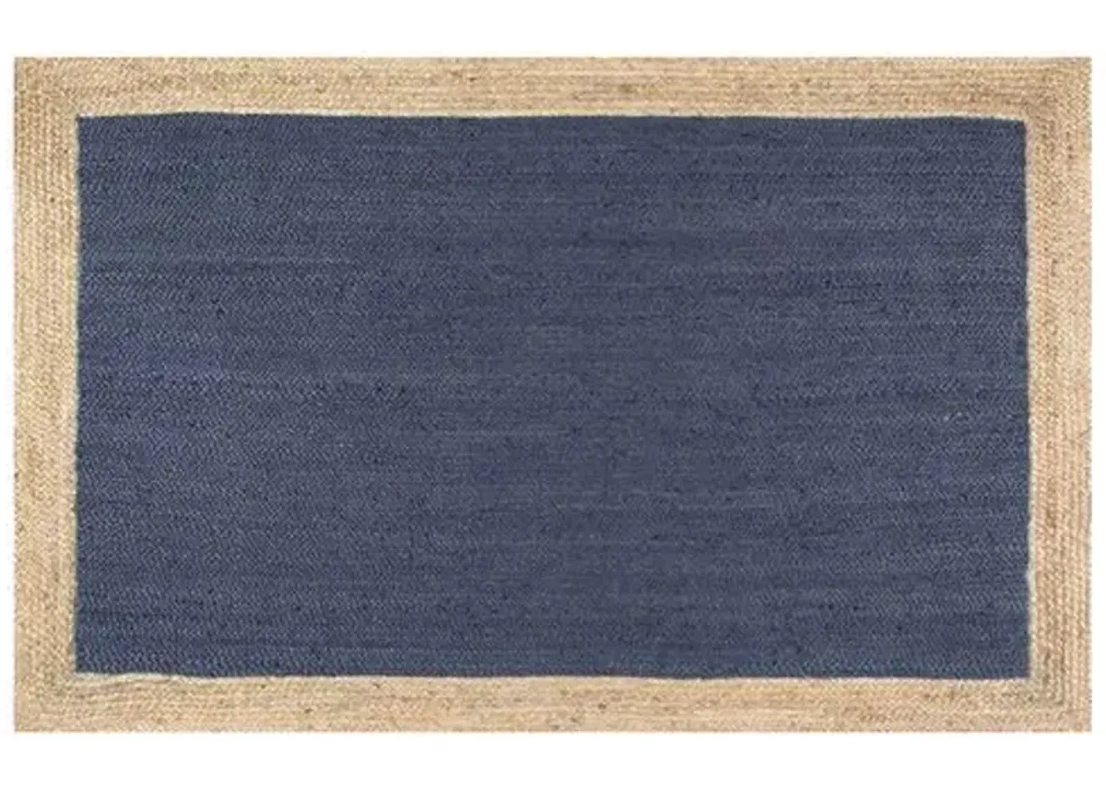 Anka Jute Rug - Blue - Blue