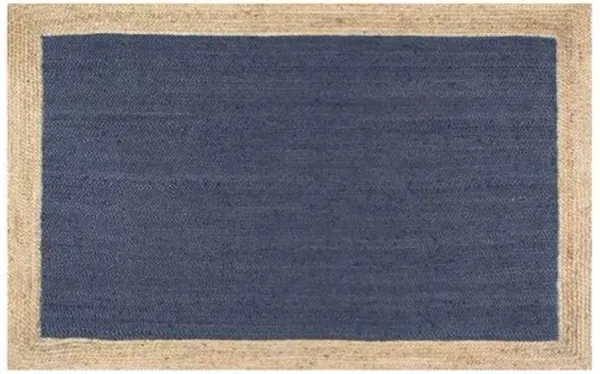 Anka Jute Rug - Blue - Blue