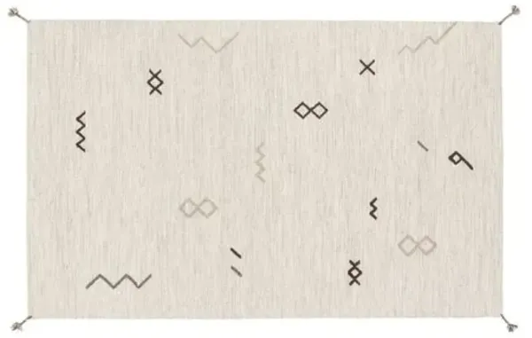 Bathilde Rug - Light Gray/Taupe - Ivory - Ivory