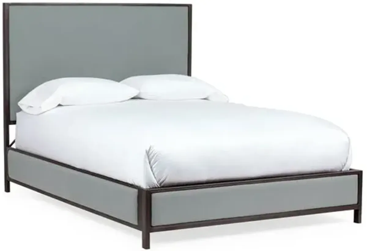 Beverly Bed - French Mist - Gray