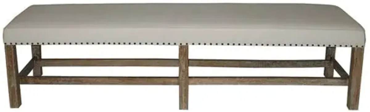 Sweden Bench - Gray Wash - Noir - Handcrafted