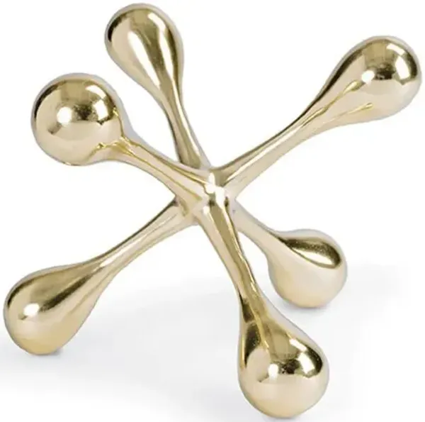 Modern Jack Figurine, Gold