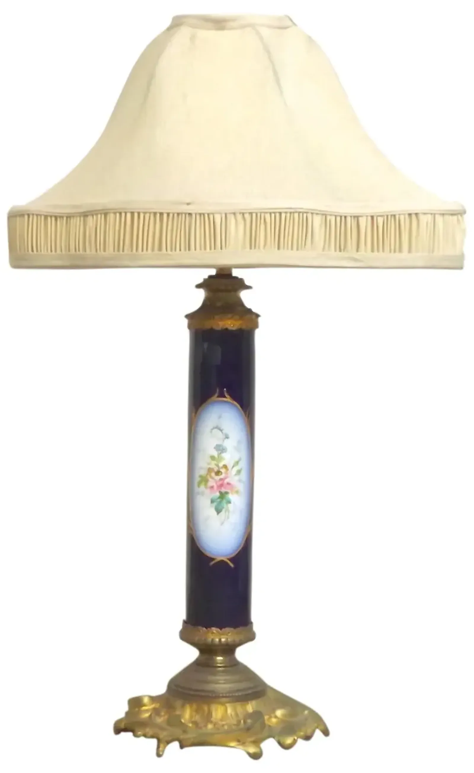 Antique Porcelain S vres Lamp - Vermilion Designs