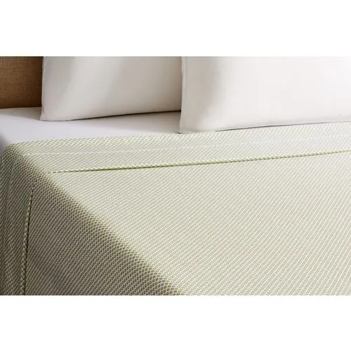 Emma Flat Sheet - Peacock Alley - Green