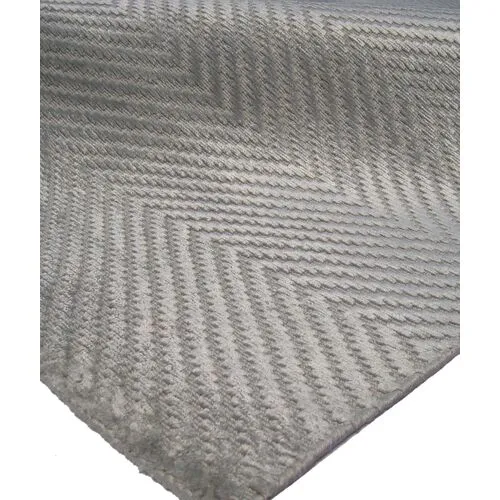 Herringbone Rug - Aqua - Exquisite Rugs - Gray - Gray