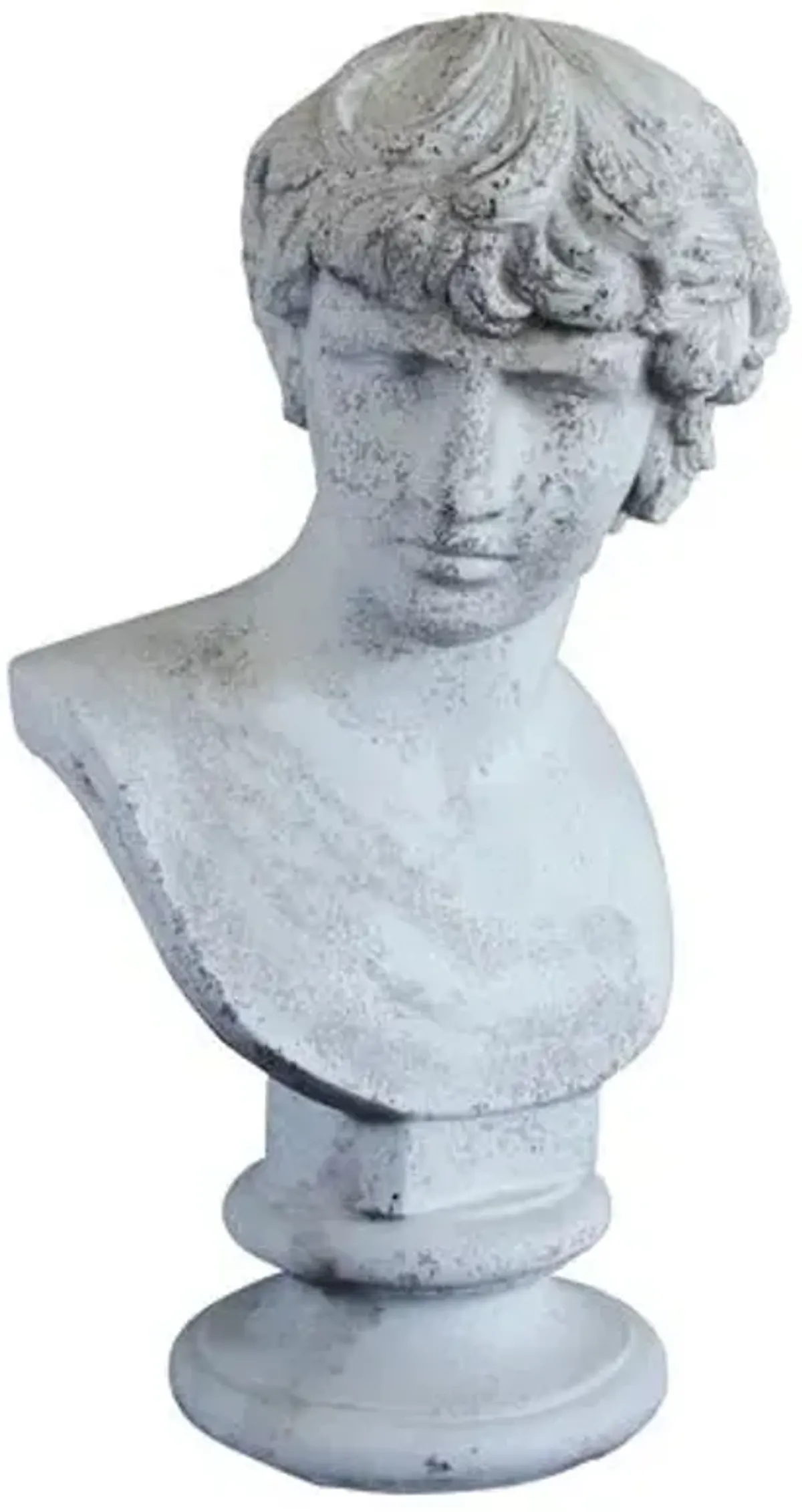 Antinous Bust - Cathedral White