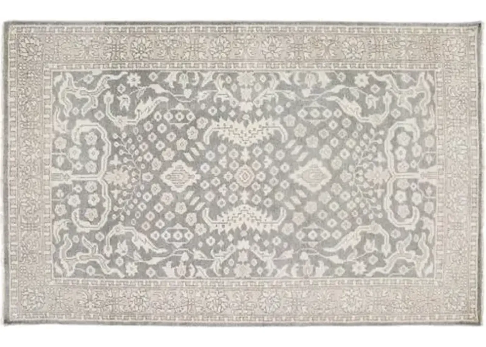 Serene Rug - Charcoal/Moss - Gray - Gray