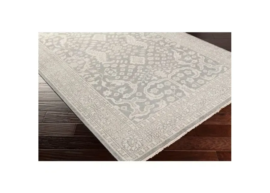 Serene Rug - Charcoal/Moss - Gray - Gray