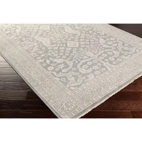 Serene Rug - Charcoal/Moss - Gray - Gray