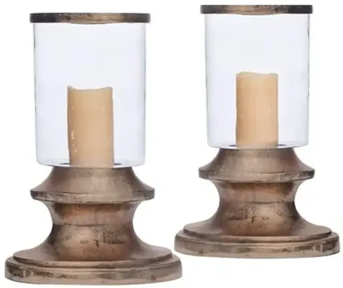 Set of 2 Berlin Hurricanes - Beige