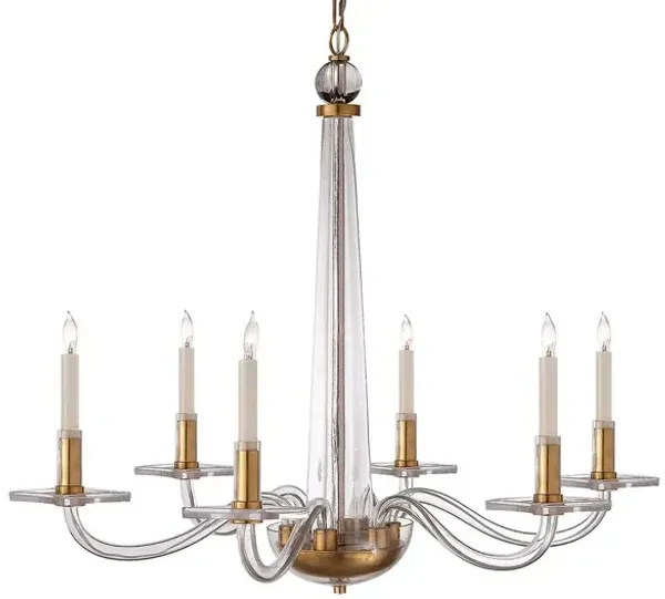 Visual Comfort - Robinson Medium Chandelier - Brass - Gold