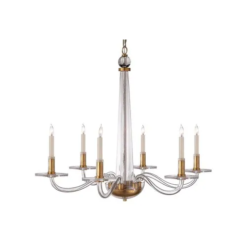 Visual Comfort - Robinson Medium Chandelier - Brass - Gold