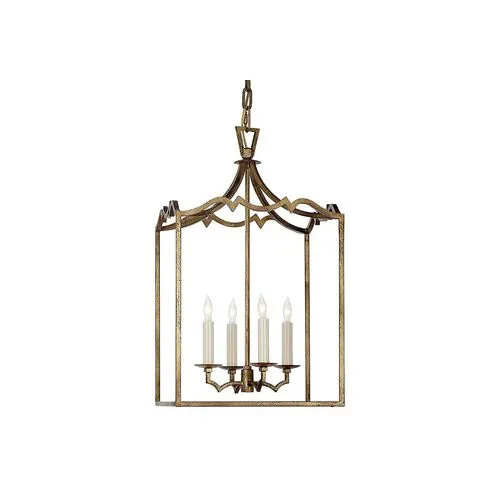 Visual Comfort - Darlana Small Fancy Lantern - Gilded Iron - Gold