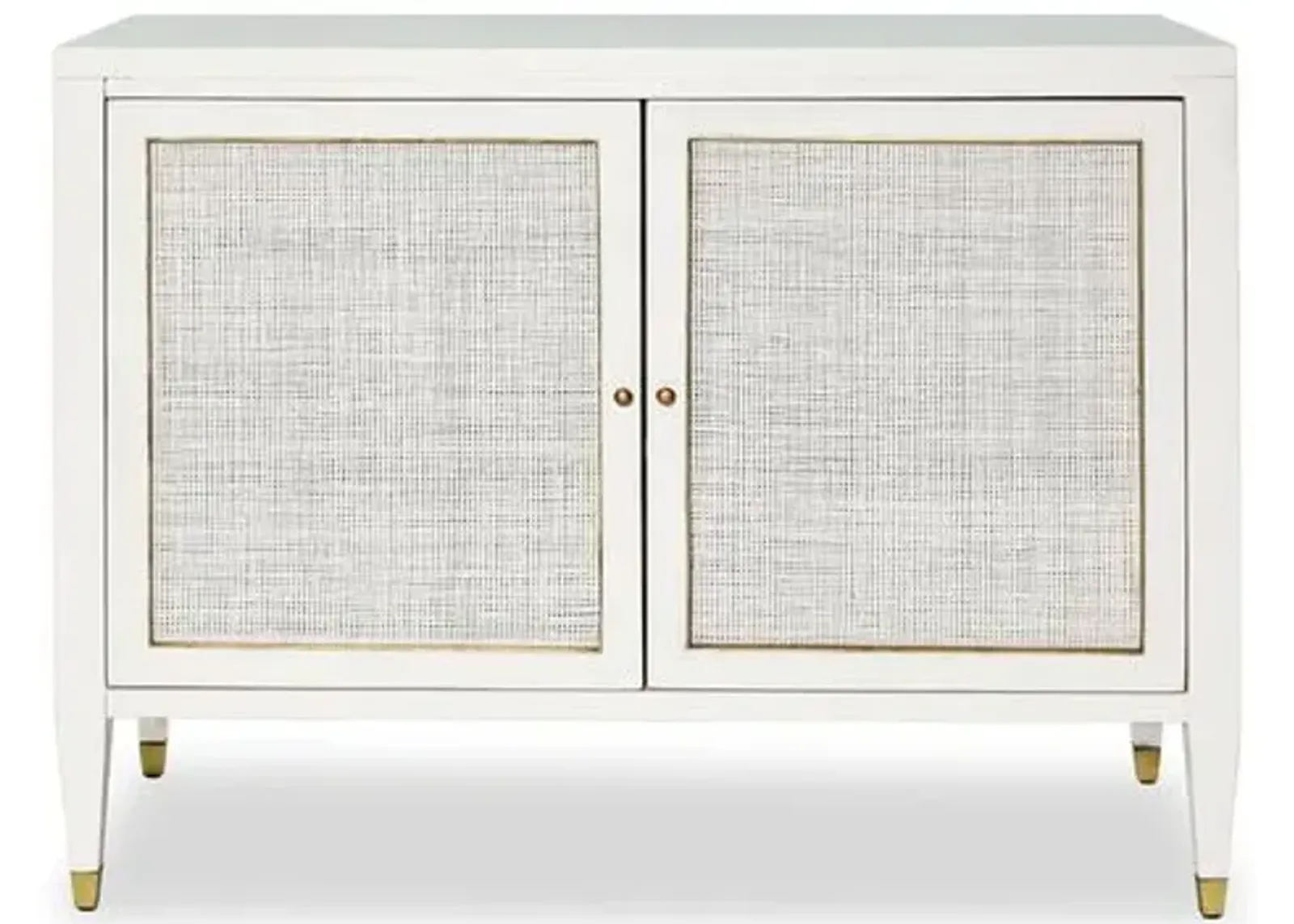 Atherton Bar Cabinet - White - Brownstone Furniture