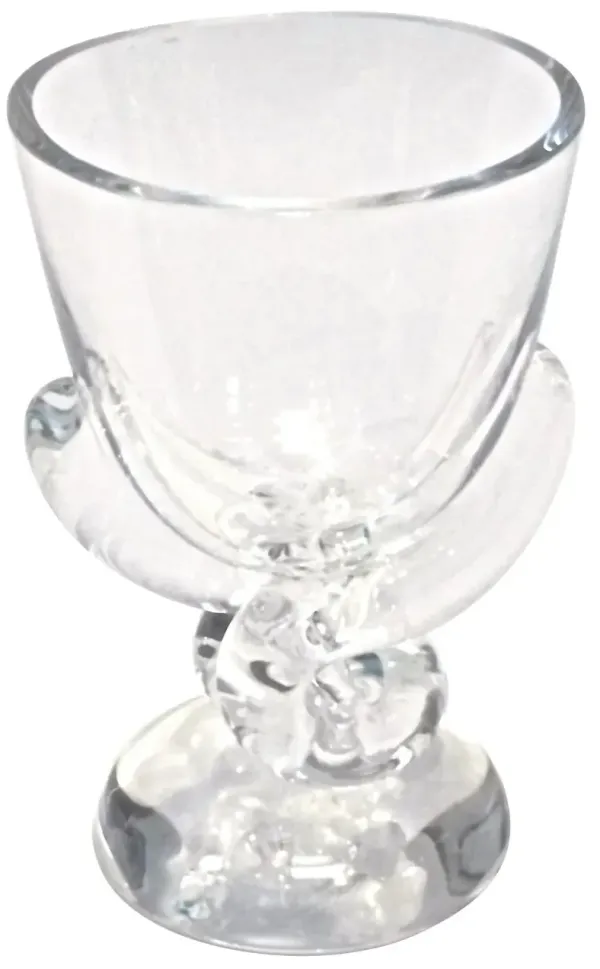Art Deco Steuben Crystal Vase - Vermilion Designs - Brown