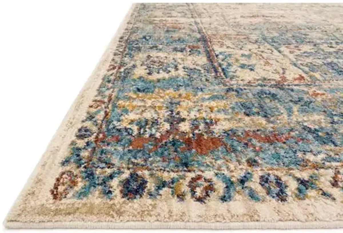 Hester Rug - Sand/Light Blue - Beige - Beige