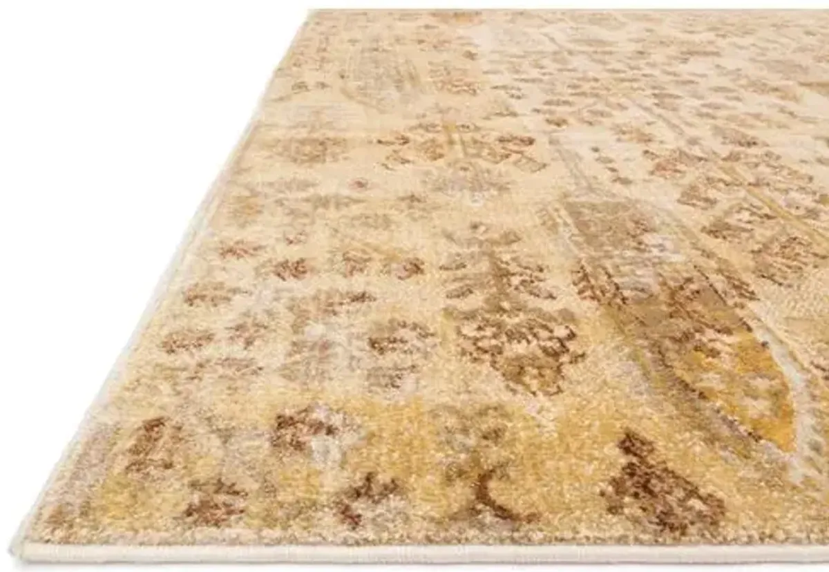 Flectcher Rug - Ivory/Gold - Beige - Beige