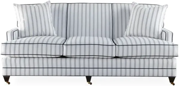 Maxfield Sofa, Navy/Ivory Sunbrella
