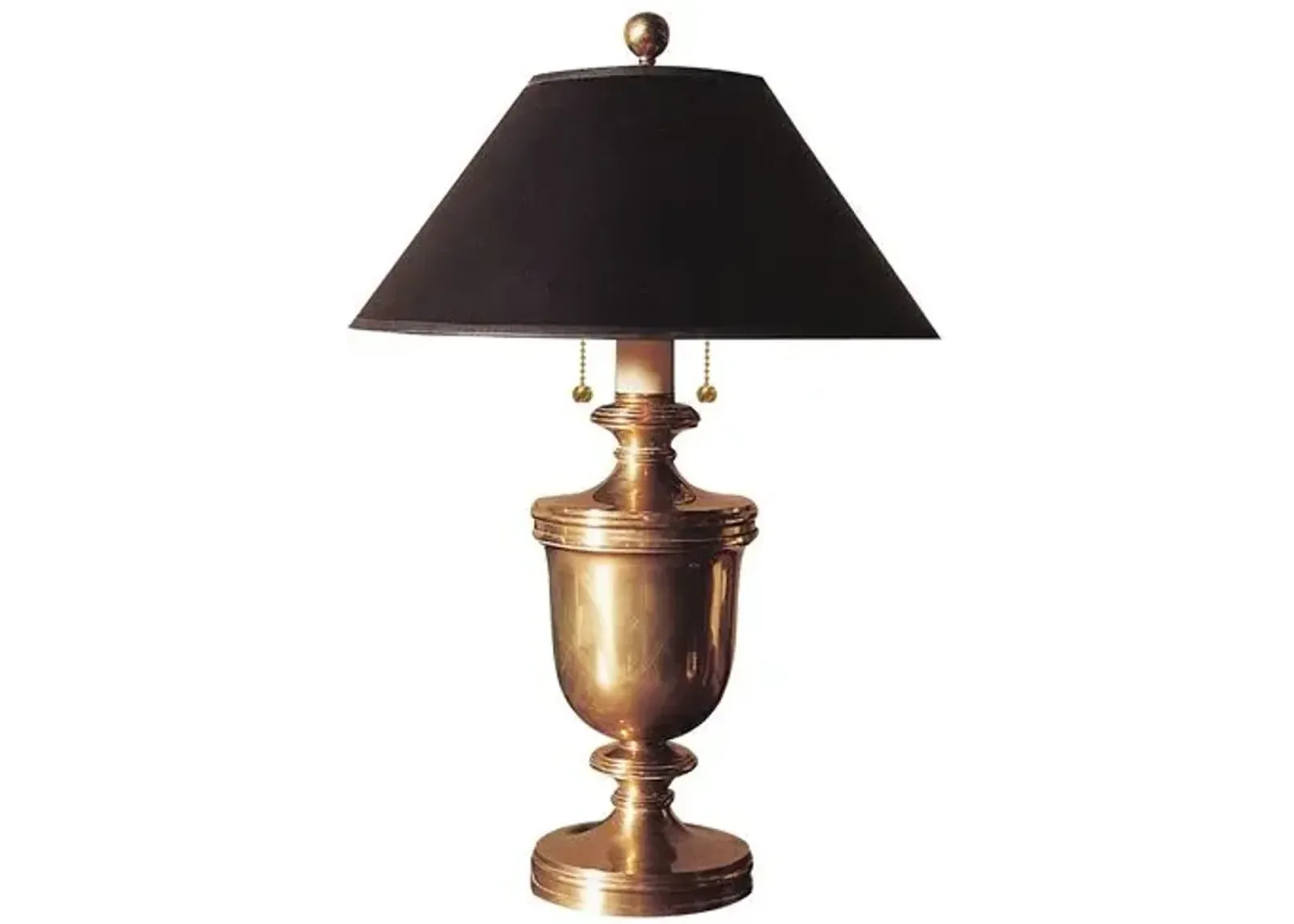 Visual Comfort - Urn Table Lamp - Brass/Black